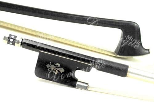 D Z Strad Cello Bow - Model 756 - Carbon Fiber Bow with Ebony Fleur-de-Lis Frog