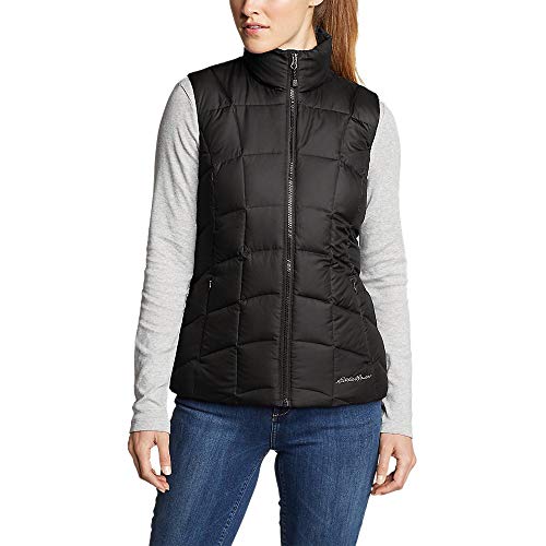 Eddie Bauer Women's Classic Down Vest, Black Regular L