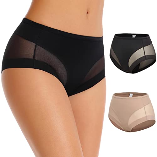 WOWENY Tummy Control Panties for Women Seamless Butt Lifter Briefs Comfy Body Shaper Shapewear Sexy Underwear