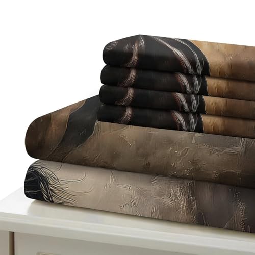 Parure de lit microfibre 220x240cm king de qualité supérieure imprimé vélo 3D - 7