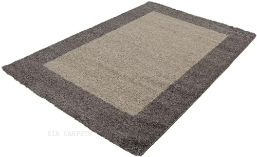 Image of zia carpets Cozy Soft Shaggy Non Slip Carpet for Home Decor Aesthetic Rugs with 2.5 inch Thikness Size 12x18 Feet