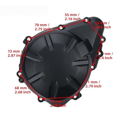 Boîtier de stator Z900 finition noire rigoureuse pour moteur