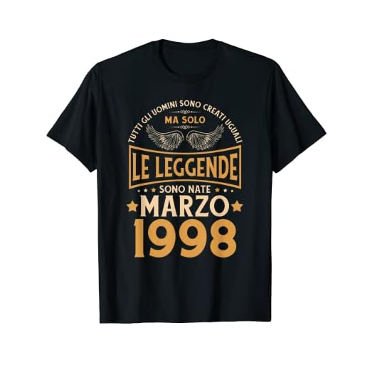 Cumpleaños Hombre Regalo Mujer Le Leyendas Marzo 1998 Camiseta
