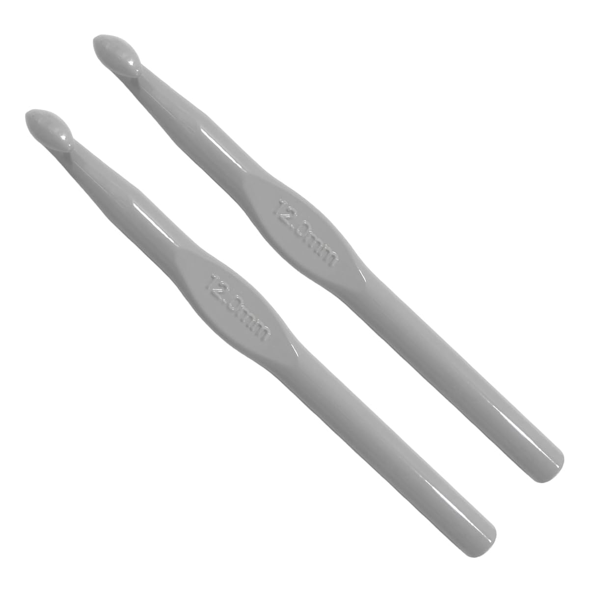 JYC CREATIVE Steel Crochet Needles, Soft Ergonomic for Crafts Knitting Scarves, Hats, Amigurumis, DIY