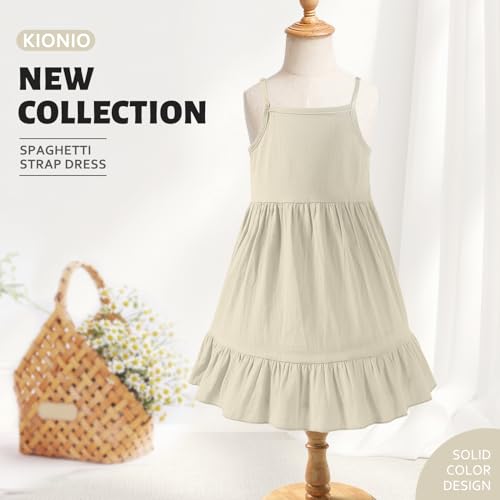 Baby Girl Toddler Dress Girls Summer Dresses Cotton Sleeveless Halter Tie Back Kid Ruffle Sundress Casual Party Beach2