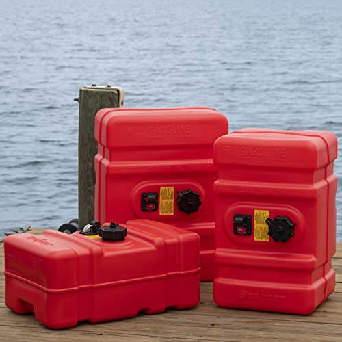 Scepter 08669 Rectangular 12 Gallon Low Profile Marine Fuel Tank For Outboard Engine Boats, 24.5" x 18" x 11.5", Red by Scepter - Image 7