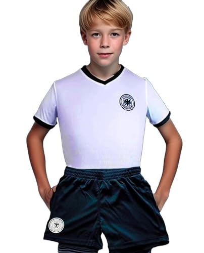 Generisch DFB Deutschland Trikot Set Kinder 2018 schwarz weiss Größe 140