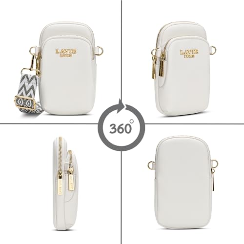 Image of Lavie Luxe Women's Mobile Vertical26 2-Compartment Crossbody Sling Bag | Ladies Purse Handbag | Gift for Women