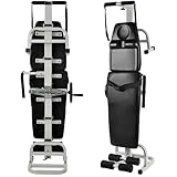 ELZEM Hals- und Lendenwirbel-Traktionsbank, Halswirbel-Traktionsliege für Nackenstreckung und Schmerzlinderung, Dekompression der Wirbelsäule Bed Width 36cm