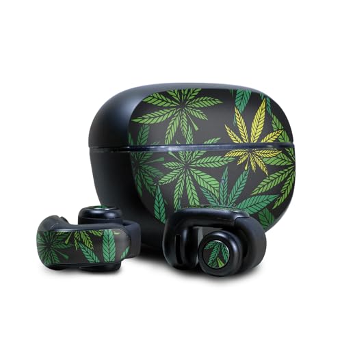Image of Skin Compatible with Bose Ultra Open Earbuds - Cannabis Culture - Premium 3M Vinyl Protective Wrap Decal Cover - Easy to Apply | Crafted in The USA by MightySkins