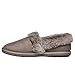 Skechers womens Cozy Campfire - Team Toasty Microfiber With Faux Fur Lining Slipper, Dark Taupe, 1 11 US