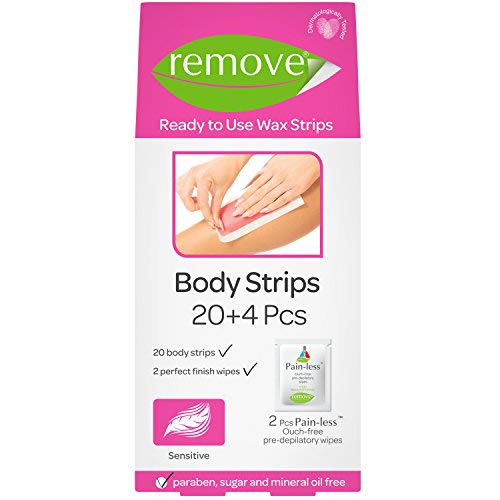 Remove Wax Strips and Wax Pens (24 piece, Sensitive)