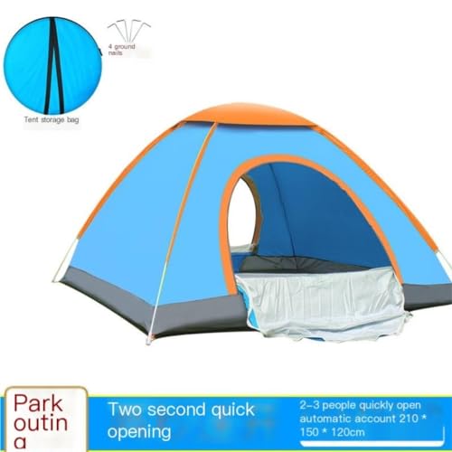 Carpa portátil automática liviana para camping y playa miniatura 2