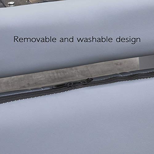 Beauty Shampoo Barbering Chair Hydraulic Chair, Barber Chair in Beauty & Personal Care Hydraulic Reclining Hair Styling Chair Salon Chair (Max Load Capacity 420 lbs) for Hair Stylist (Color : B) (A) - Image 5