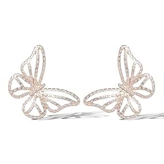 Gold Pave Butterfly