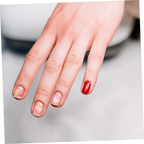 HONMEET 60 Peças Kits De Resina De Coração Fudge Kit De Pulseira De Decalque De Unhas Colar Charme T