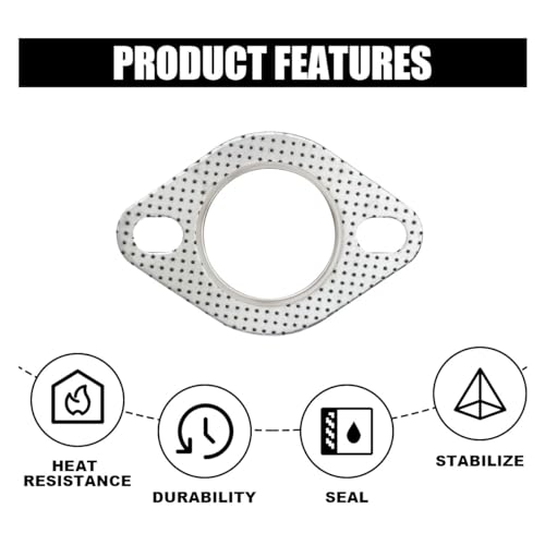 Joycourt JOYCOURT-KKRH81 2Pcs Car Exhaust Gasket thumb #2