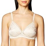 Hanes, Bra de Cobertura Completa tipo Criss-Cross sin Varillas, 34B, Canela