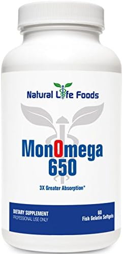 3X Great Absorption Omeg-3 Fish Oil EPA/DHA. Maximum Efficiency. Easier On The Stomach (650mg)