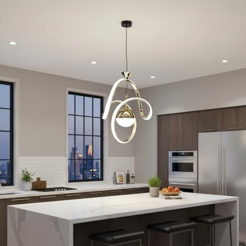 Image of BrightLyt LED Hanging Lights for Living Room /Bedside, Pendant Lights for Ceiling of Kitchen Island, Hanging Lights for Home Decoration /Dining Area /Cafe (Pack of 1) (HL71 1P)