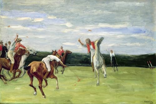 Tableau polo Max Liebermann pour transformer un bureau vide en espace chic