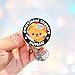 Emotional Support Human Badge Reel - Funny ID Holder for Nurses, Teachers & Students - Funny Badge Clip - Retractable Name Badge Reel