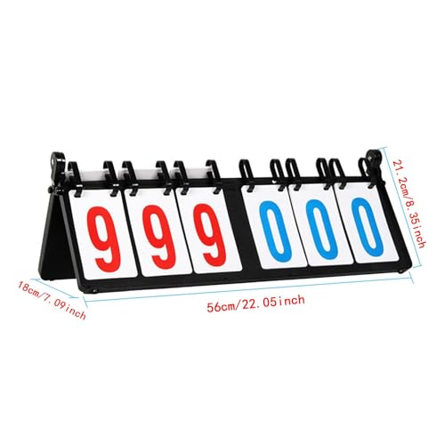 Marcador de mesa con 6 dígitos para voleibol miniatura 2