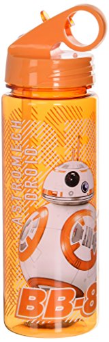 Silver Buffalo SE0764 Star Wars Episode 7 BB-8 Tritan Water Bottle, 20-Ounces,Multicolor,1 Count (Pack of 1)