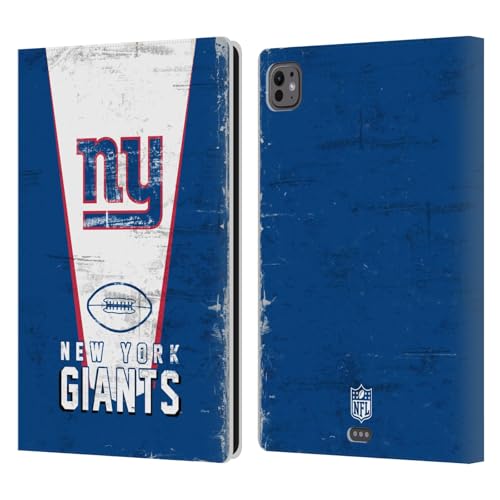 Étui New York Giants iPad Pro 11 M4 M5 en cuir housse de protection NFL