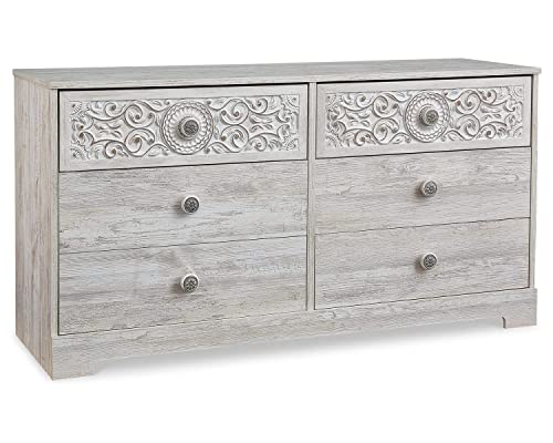 Signature Design by Ashley Paxberry Boho Dresser, Whitewash