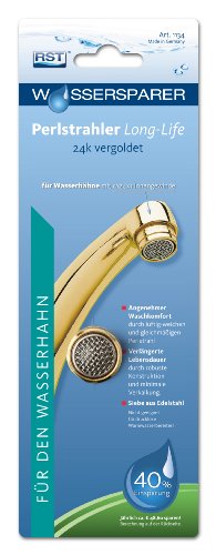 RST 1134 Perlstrahler Long-Life M24x1 vergoldet (24Karat) Cover