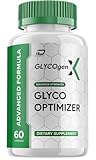GlycogenX Glyco Optimizer Capsules Supplement - GlycogenX Optimizer Advanced Formula, Glycogen X Supplement, GlycogenX Booster Reviews, Maximum Strength Glycogen Supplement (1 Pack - 60 Capsules)