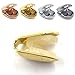 1/2 Pcs Plated Small Single Tooth Cap Grillz Hip Hop Teeth Plain Solid Bling Slugs Gold Silver Rose Gold