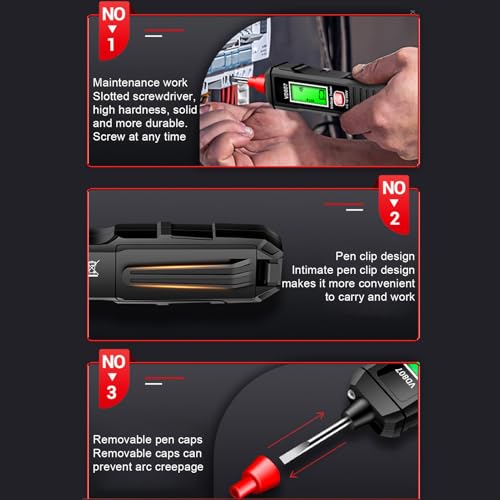 Lápiz detector de voltaje para reparar fallos eléctricos de coche 5