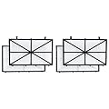 Daweglop 9991432-R4 Kit Filtro per M400 M500 9991432-R4 Pulitore per Piscina Parti -4 Pezzi