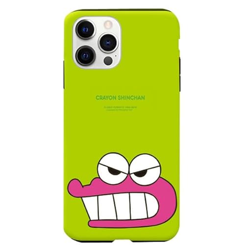 iPhone14 Pro �p �P�[�X �N���������񂿂�� �`���R�r���� 2�d�\�� �n�[�h�P�[�X �y���{���������z Crayon Shinchan Point Armor S1 Case �X�}�z�P�[�X �X�}�z�J�o�[ �A�C�t�H�� 14 �v�� �J�o�[ �Ή�
