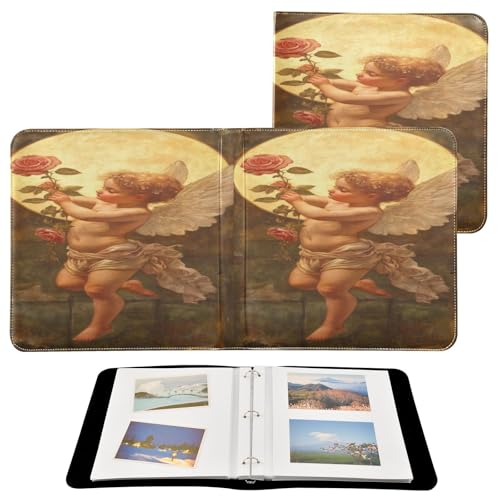 Álbum de Fotos Adhesivo DIY FLildon con Tapa de Cuero PU, 40 Páginas, Talla Aproximada 11.8x11.2 pulgadas miniatura 2