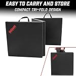 Tapis de fitness pliable GoSports de 2 pouces épais 6 pi x 2 pi - Idéal pour les entraînements, yoga, étirements