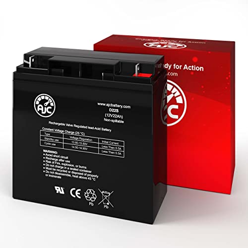 AJC Battery Compatible with Boosterpac ES5000 Booster 12V 22Ah UPS Battery