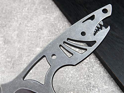 Canku C1139 Fixed Blade Knife,D2 Steel Pocket Knife With K Sheath, Edc Tactical Knife With Can Opener For Outdoor, Camping, Hunting, Hiking(Black) #TOP4