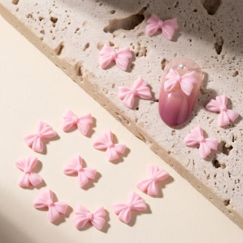 Image of MAYCREATE Bow-Knot Nail Stud Rhinestones Crystal, 3D Bow-Knot