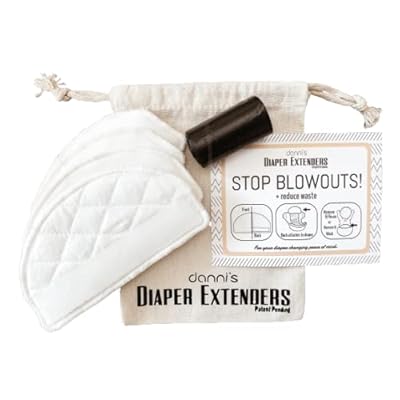 Danni's Diaper Extenders Includes Reusable and Trinidad and