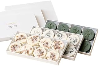 La Jolíe Muse Wax Melts, Wild Rose and Provence Lavender and Pomegranate & Pine Set 3 Fragrances, Scented Soy Wax Melts for Home and Office