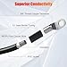 Linkstyle 6PCS 2 AWG Battery Cables 6 Inch, 2 Gauge 15CM Heavy Duty Pure Copper Battery Inverter Cables Wire with 3/8