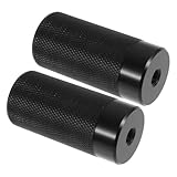 INOOMP 2 Piezas Clavijas para Bicicletas de Aluminio Antideslizantes de Duraderas y Resistentes para Reemplazo Scooters y Bicicletas Diseño Compacto para Eje Trasero