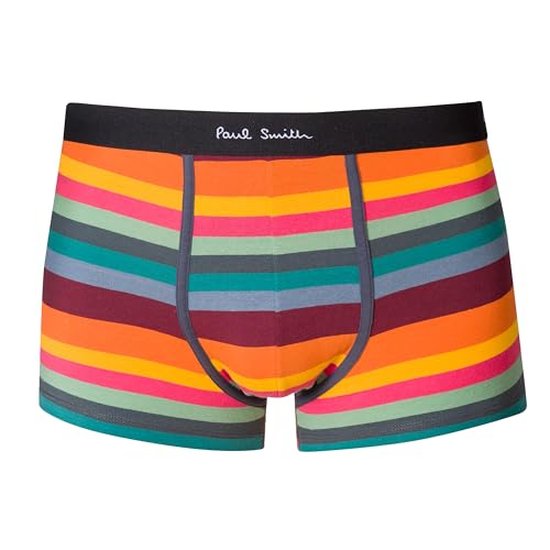 Paul Smith Men's Organic-cotton Mutli-stripe Boxer Briefs
