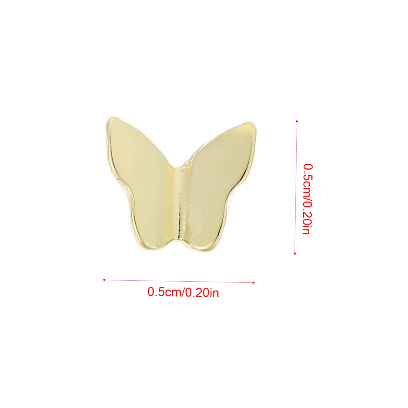 Nail accessories,350 Pcs Accessories Butterfly Manicure Charms Nail Art Ornaments Butterfly Nail Decor Nail Art Gems Fingernail Decors Nail Gems