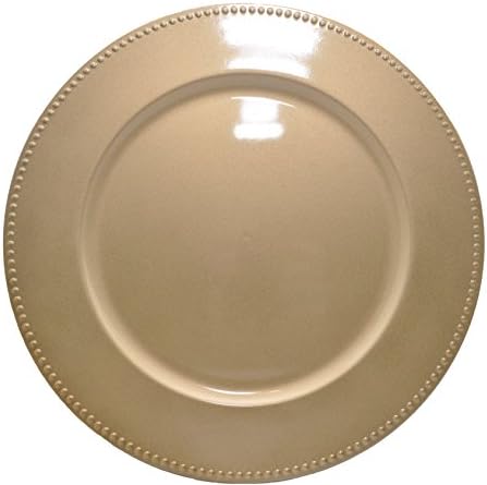 Jay Companies Phoenix Gold Plated Set Of 4 Charger Plates 13