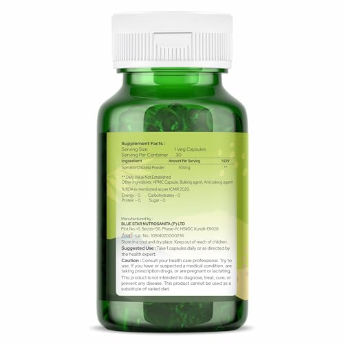 Spirulina-Chlorella-Capsules-Spirulina-Green-Superfoods-for-Heart-Support-Natural-Energy-Spirulina-Supplement-Spirulina-and-Chlorella-Powder-Plant-Vitamins-30-Capsules500-mg