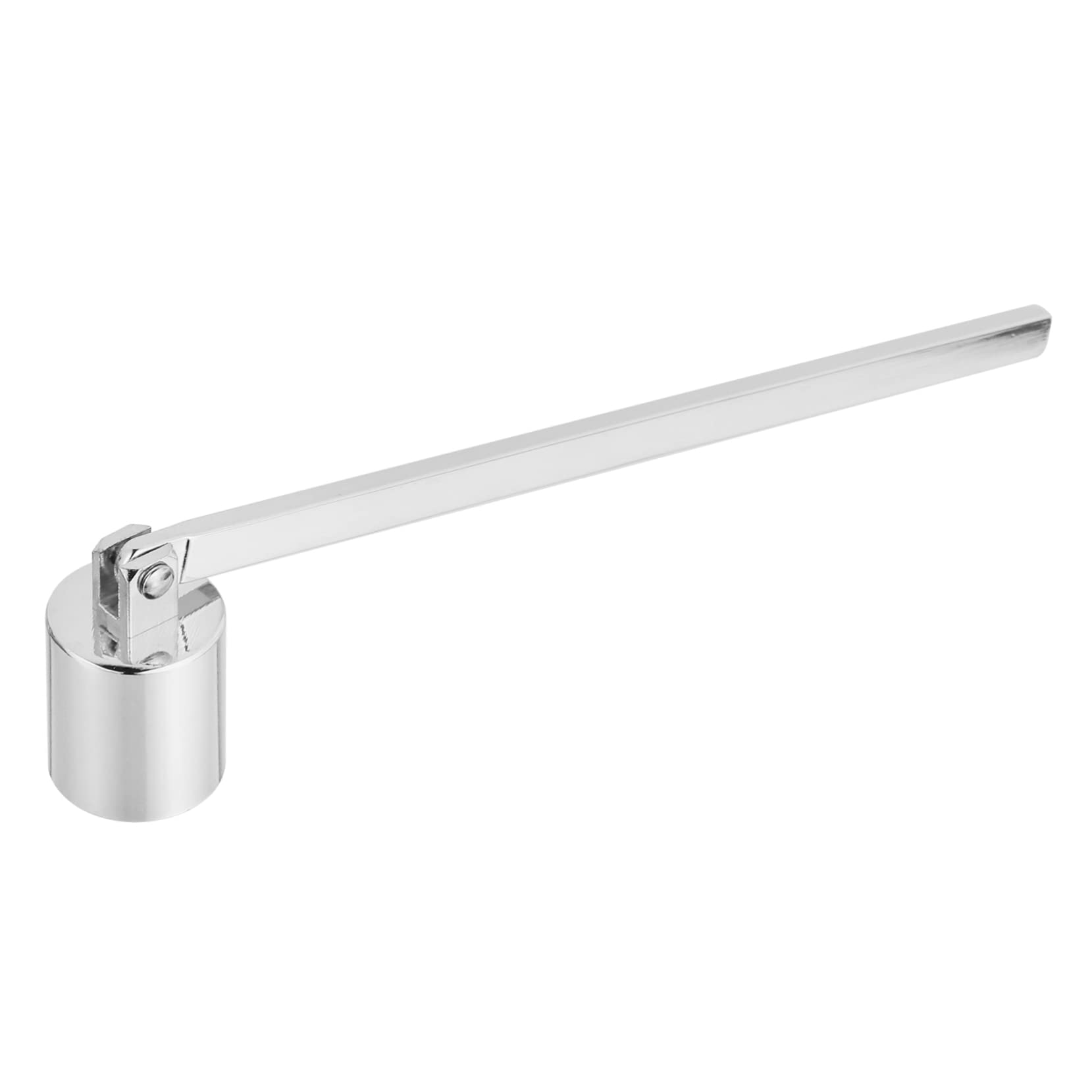 STOBAZA 1pc Candle Tool Automatic Candle Extinguisher Clip on Candle Flame Matte Candle Holder Straight Tube Candlesnuffers Candle Snuffer Accessory Bell Metal Candle Wick Cover*1 Antique